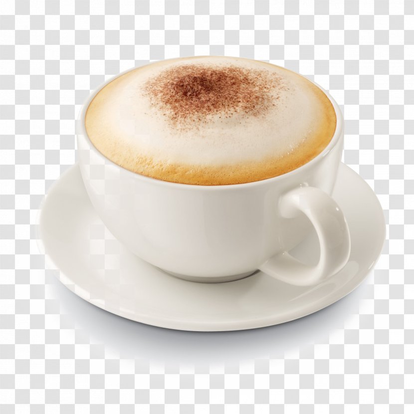 Cappuccino Espresso Coffee Cafe Latte - Salep - Milk Tea Transparent PNG