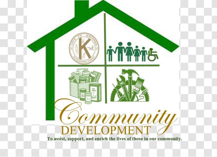 Logo Green Roof Clip Art - Sign - Community Development Transparent PNG
