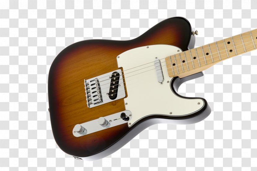 Fender Telecaster Custom Stratocaster Thinline Sunburst - Squier Transparent PNG