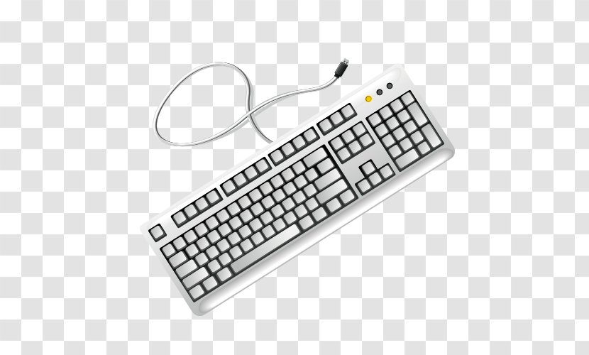 Computer Keyboard Clip Art - Cartoon Material Transparent PNG