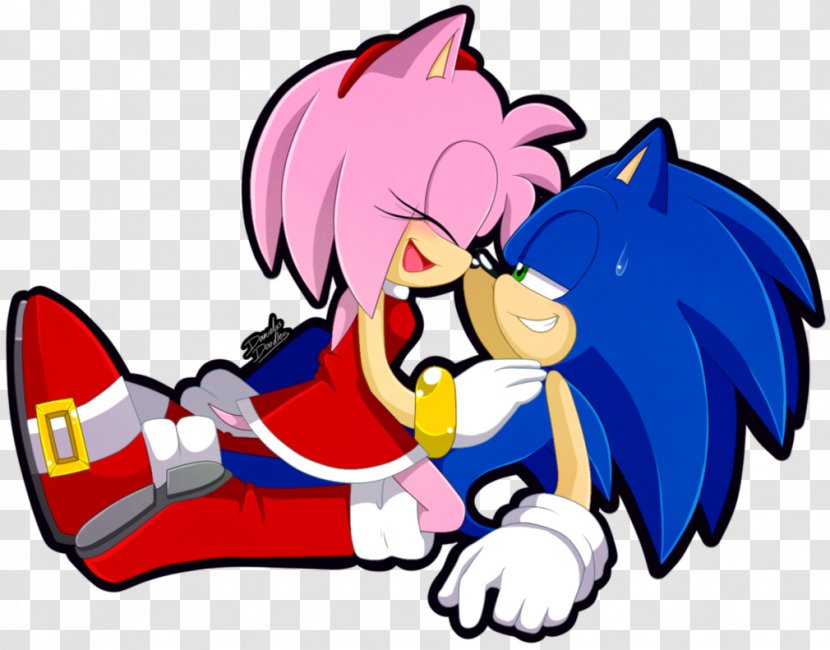 Amy Rose Sonic The Hedgehog Unleashed And Black Knight Ariciul - Silhouette - Meng Stay Transparent PNG
