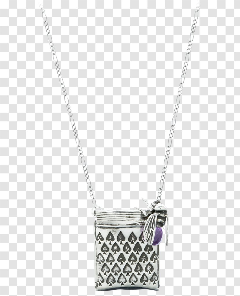 Necklace Locket Rope Chain Silver - Pendant Transparent PNG