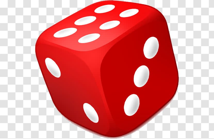 Game Dice - Red - Tabletop Recreation Transparent PNG