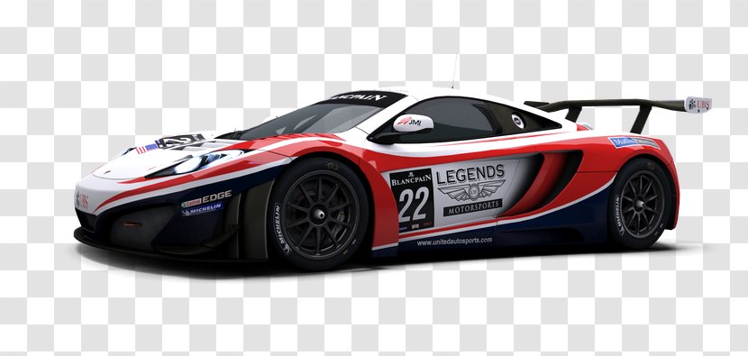 McLaren 12C Sports Car Racing RaceRoom - Model - Automotive Transparent PNG