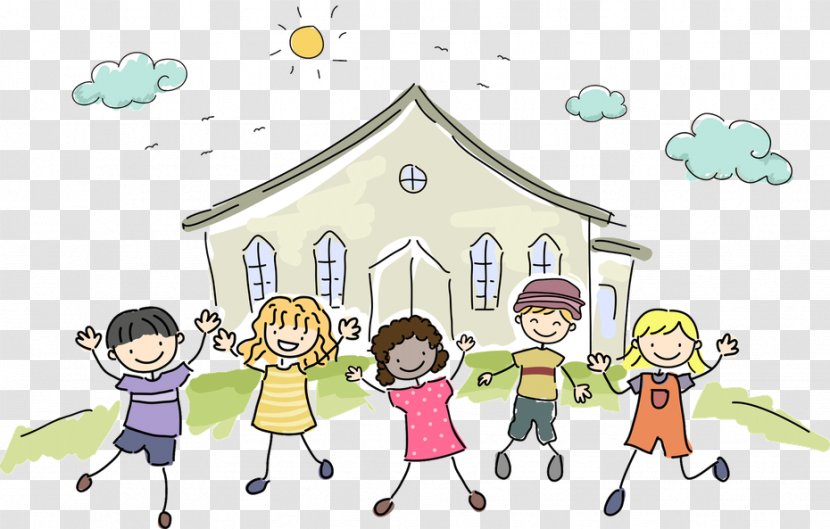 Clip Art Christian Church Child Vector Graphics - Vertebrate Transparent PNG