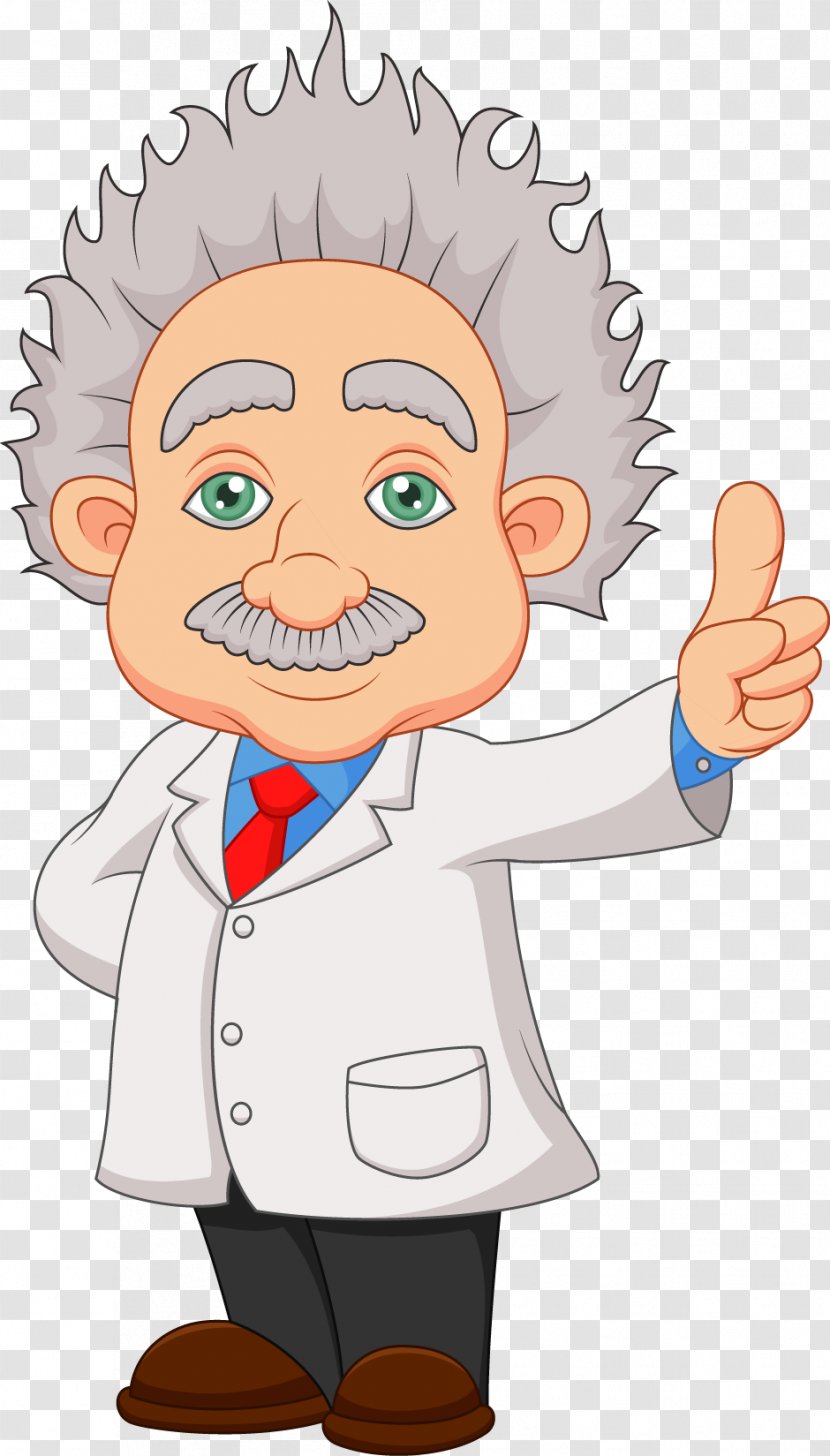 Cartoon Scientist Stock Illustration Clip Art - Boy - Scientists Elderly  Transparent PNG