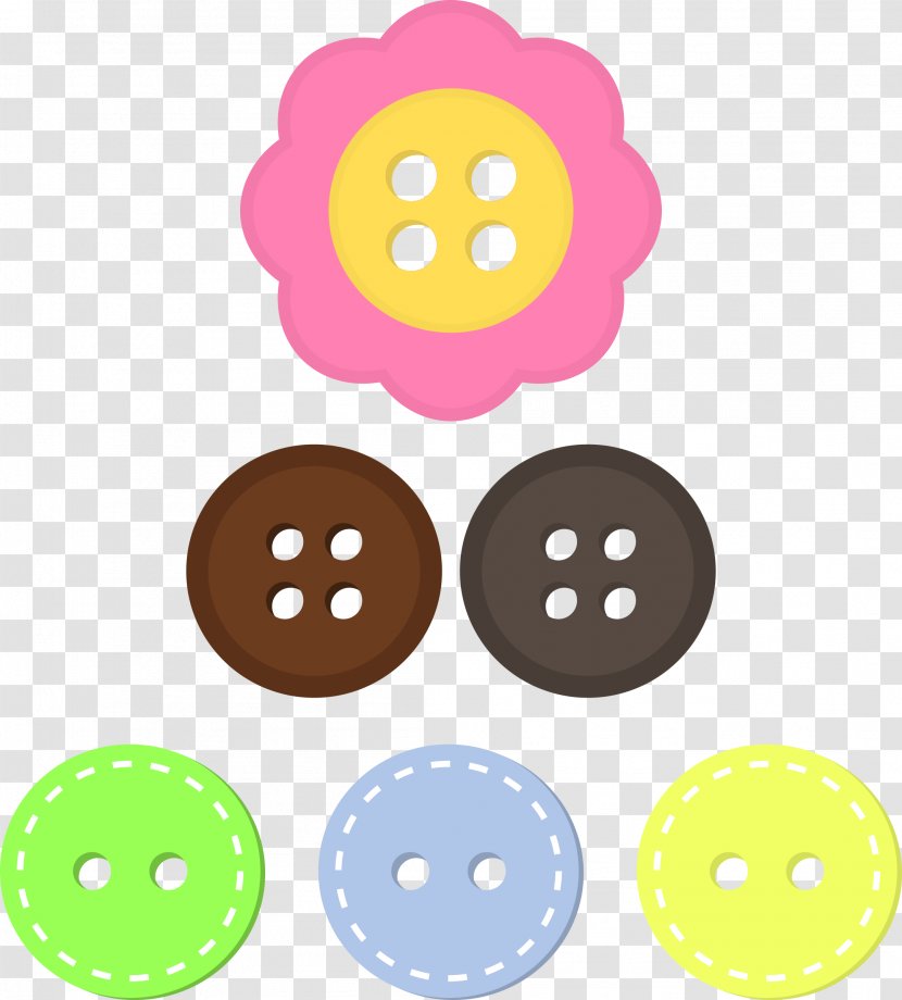 Button Clothing Clip Art - Sewing - Buttons Transparent PNG