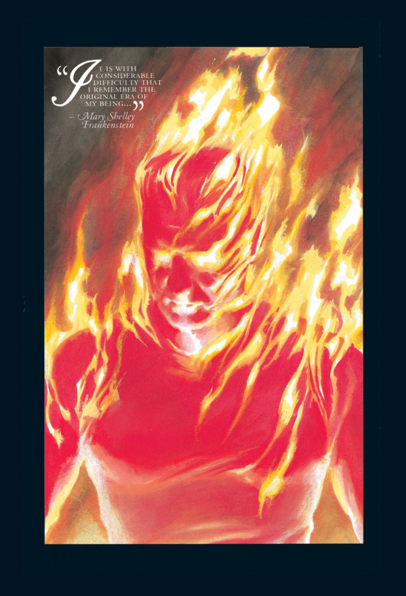 Captain Marvel Human Torch Marvels Comics - Poster Transparent PNG
