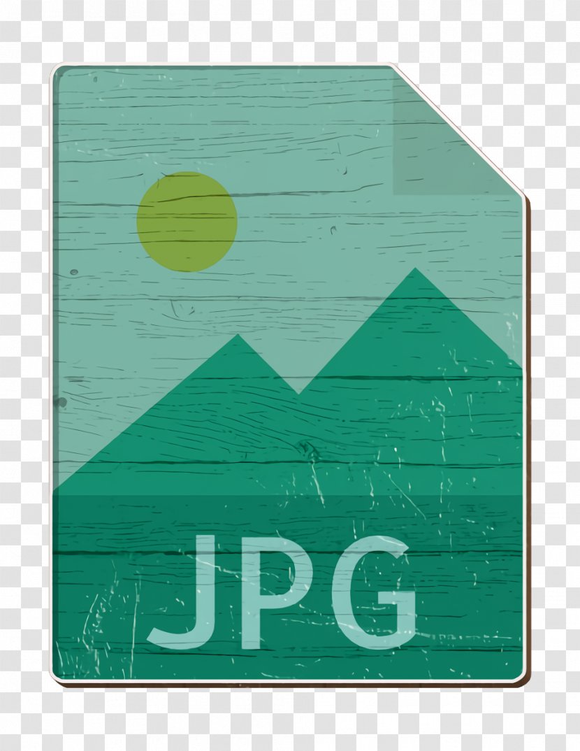 Jpg Icon File Types - Green - Logo Rectangle Transparent PNG