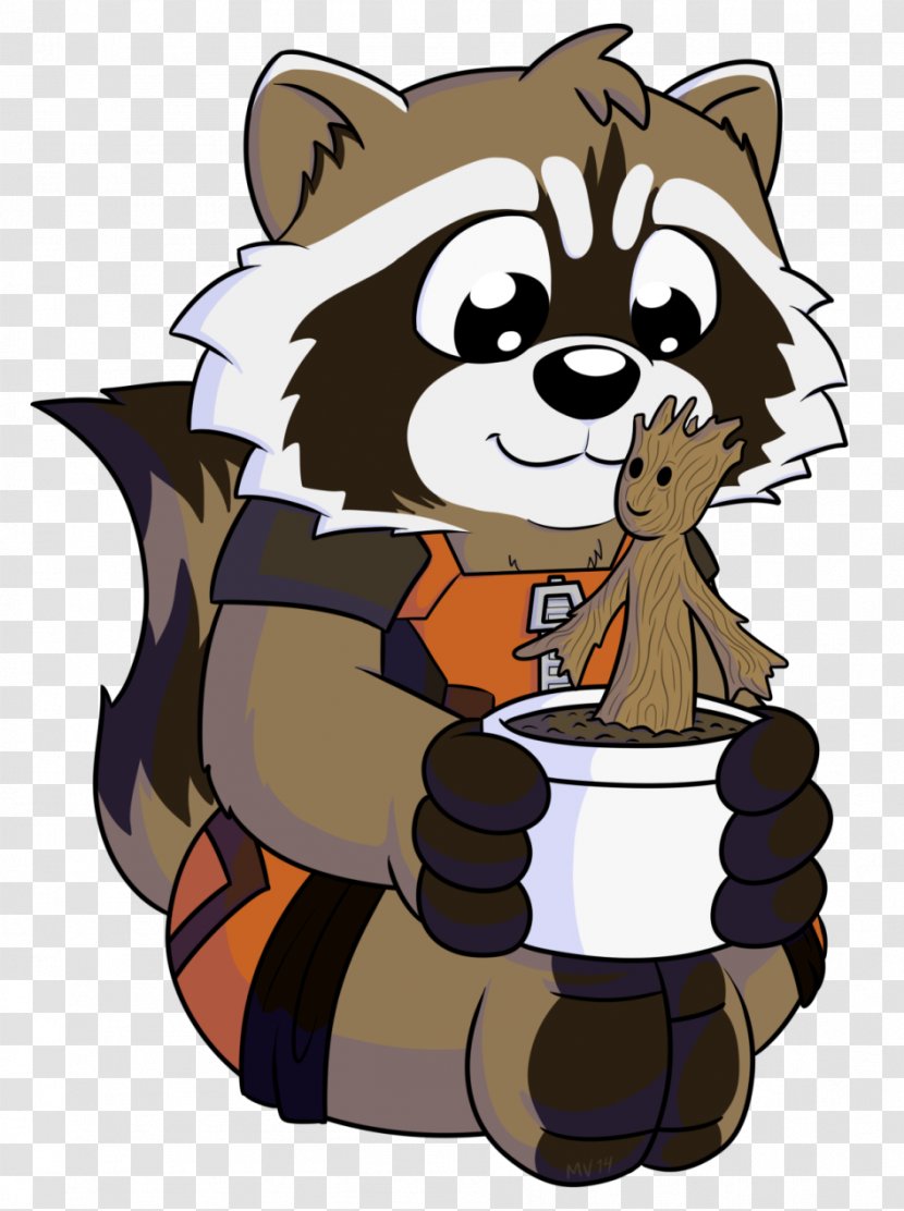 Rocket Raccoon Groot Star-Lord Comics Transparent PNG