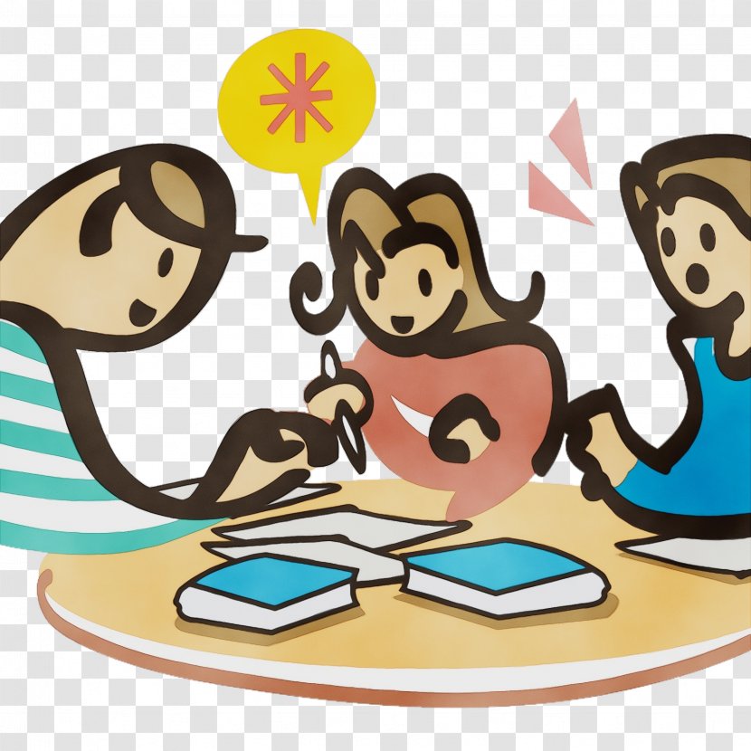 Study Cartoon - Student - Smile Transparent PNG