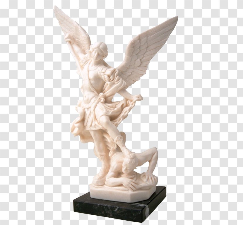 Sculpture Figurine Michael Fallen Angel - Carving Transparent PNG