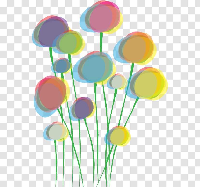 Poppy Clip Art - Color - Vector Bouquet Glow Transparent PNG