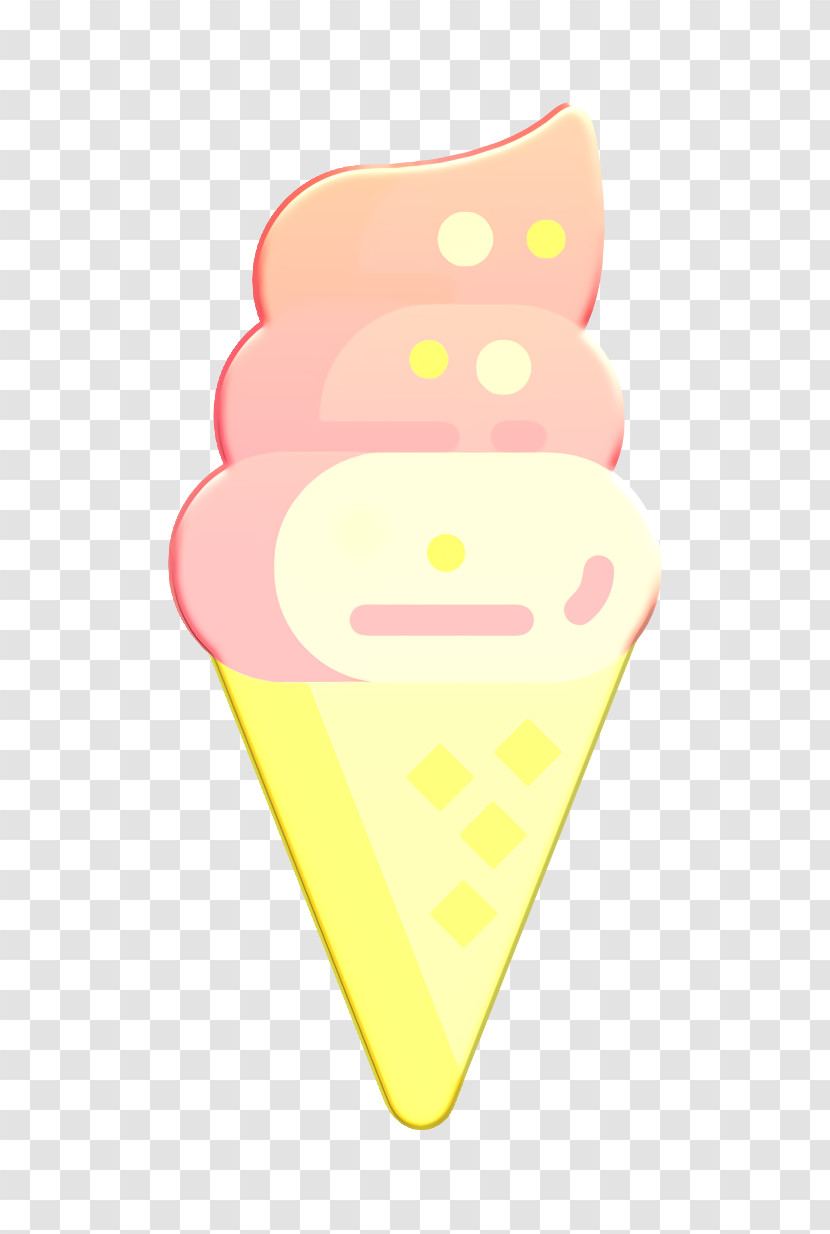 Summer Icon Ice Cream Icon Spring Icon Transparent PNG