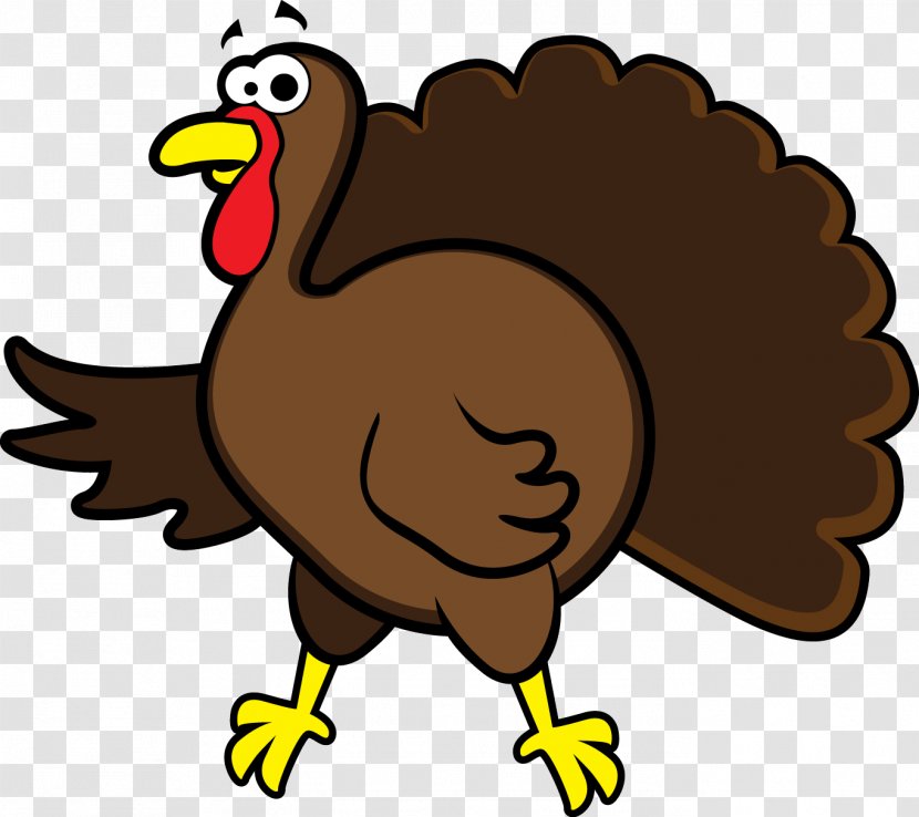 Thanksgiving Turkey Drawing - Bird - Flightless Chicken Transparent PNG