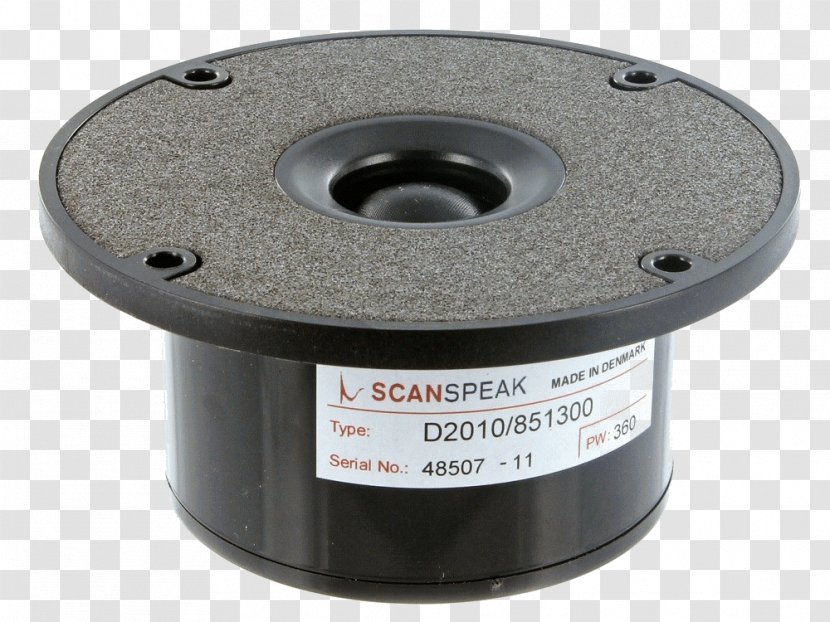 Scan-speak A/S Tweeter Loudspeaker High Fidelity - Acoustics Transparent PNG