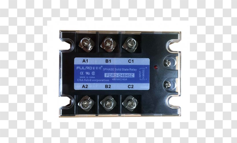 Power Converters Solid-state Electronics Electronic Component Relay - FDR Transparent PNG