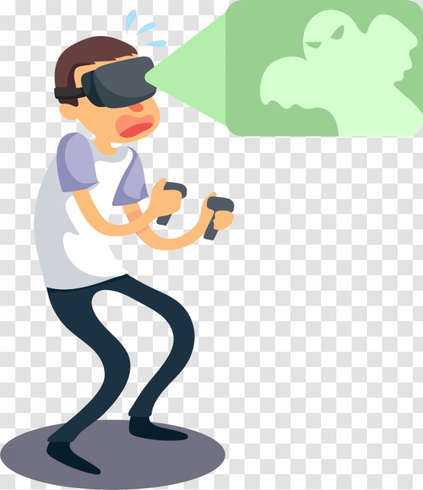 Virtual Reality Clip Art - Survival Horror - Experience Game Transparent PNG