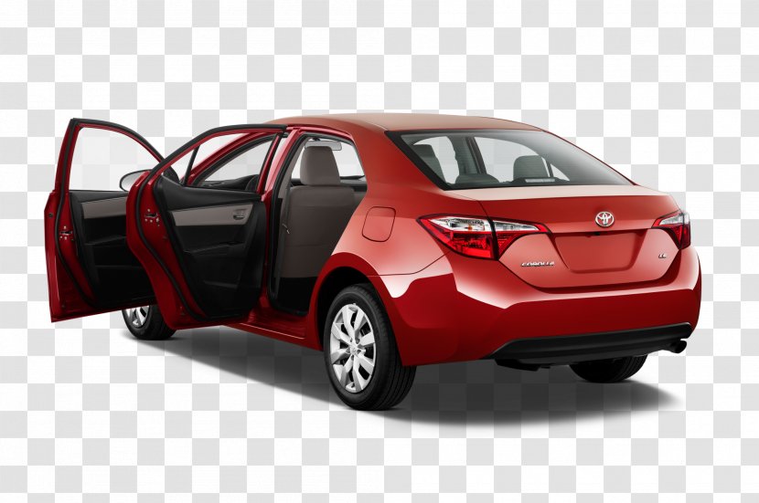2018 Toyota Corolla Car 2017 2016 - Red Transparent PNG