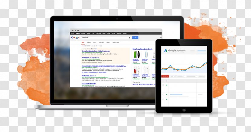 Pay-per-click Display Advertising Business Service - Google Adwords - Digital Marketing Transparent PNG