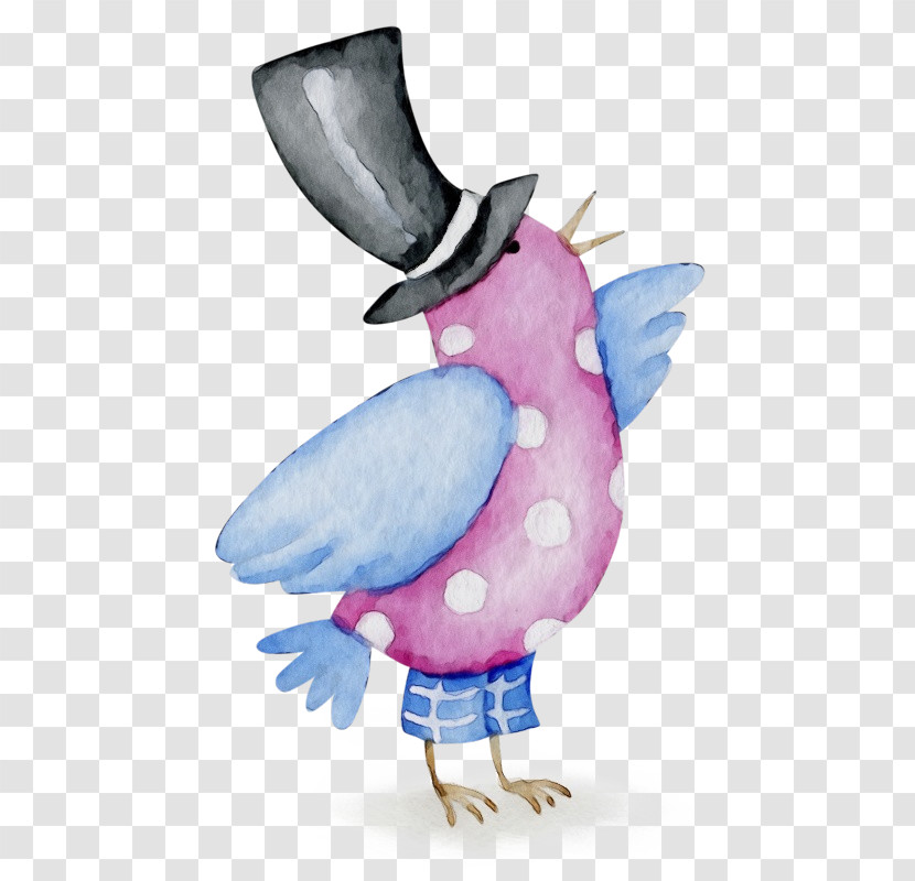 Cartoon Bird Rock Dove Wing Animation Transparent PNG