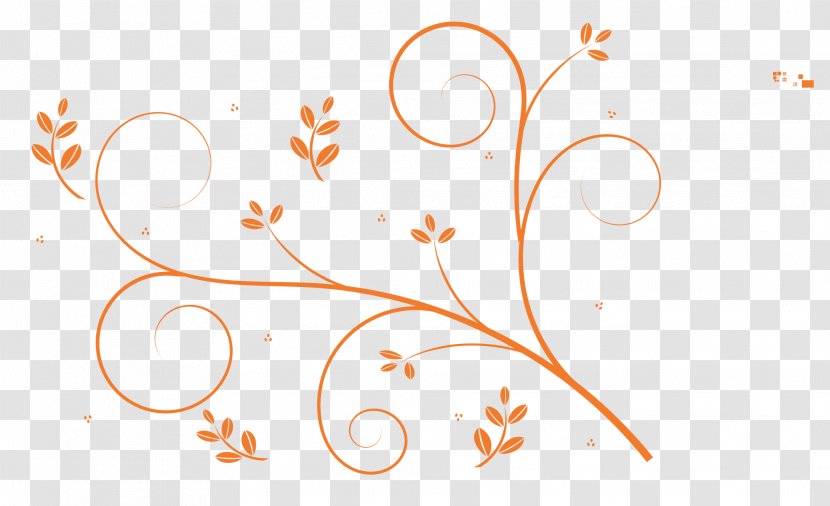 Floral Design Clip Art - Vines Swirl Transparent PNG