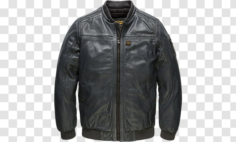 Leather Jacket Coat Clothing - Frame Transparent PNG