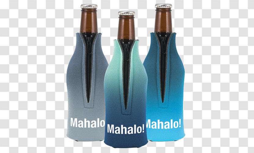 Promotional Merchandise Glass Bottle Koozie Coolie - Advertising Transparent PNG