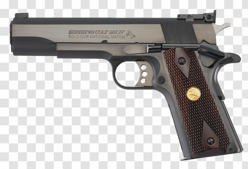 .45 ACP Colt's Manufacturing Company M1911 Pistol Automatic Colt Semi-automatic - Walnut Gift Transparent PNG