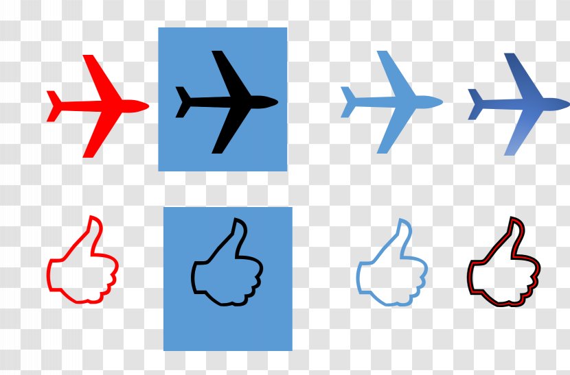 Airplane Symbol Aircraft Shape Transparent PNG