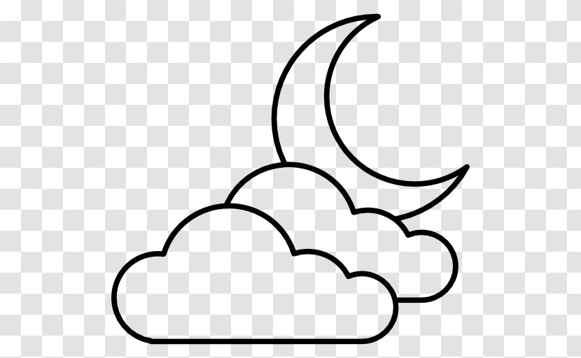 Moon Cloud Lunar Phase Drawing - Beak Transparent PNG