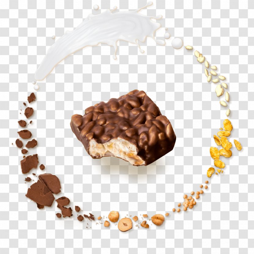 Praline Chocolate Flavor Snack Transparent PNG