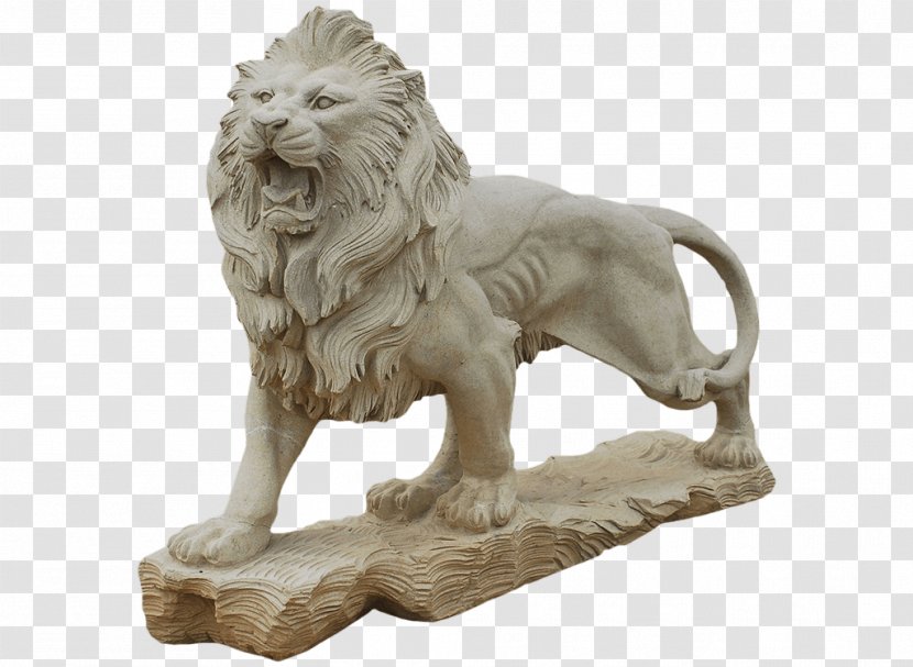 Lion Statue Sculpture Carving Figurine Transparent PNG