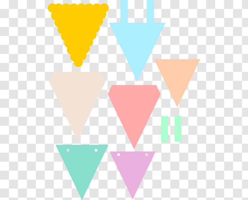 Line Triangle Point Clip Art - Cartoon Transparent PNG