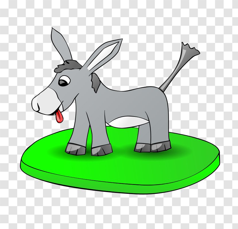 Mule Donkey Clip Art - Animation Transparent PNG