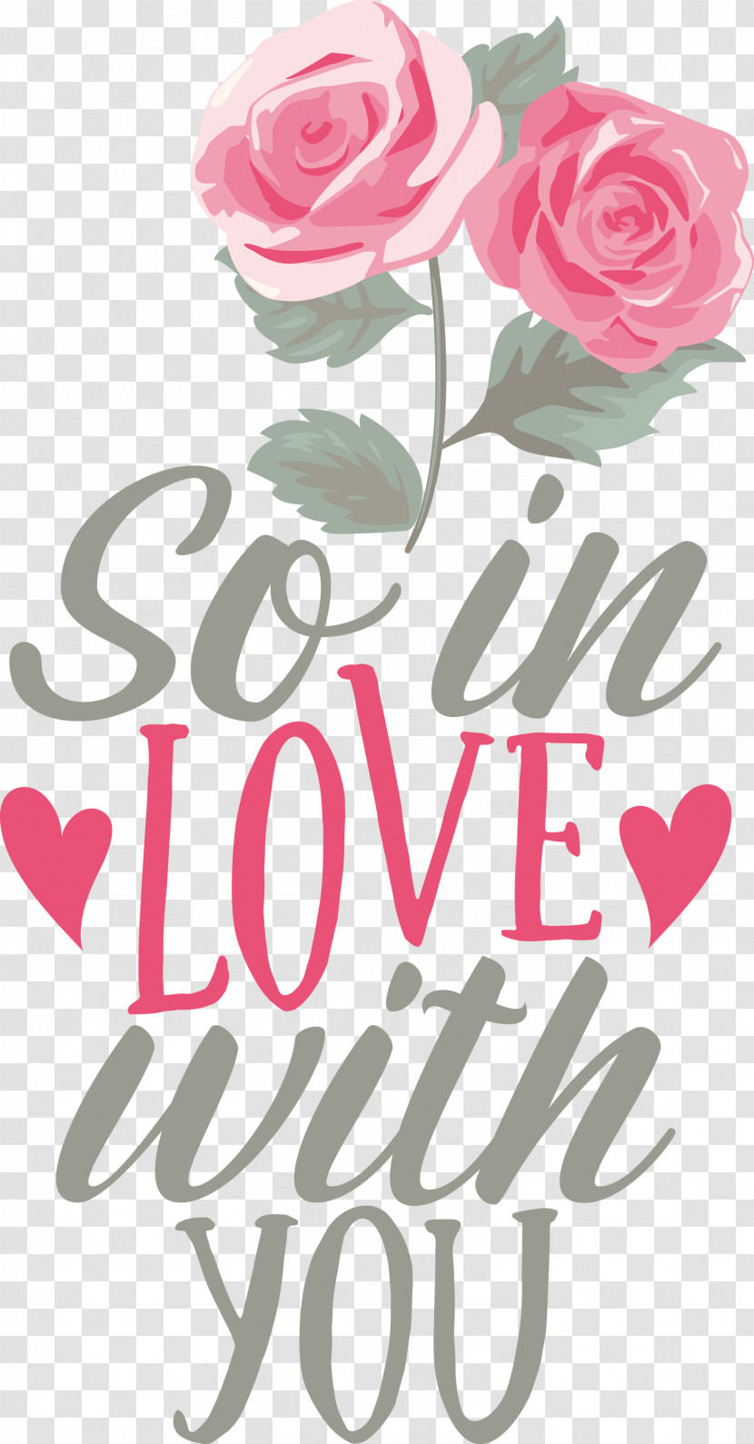 So In Love With You Valentines Day Valentine Transparent PNG