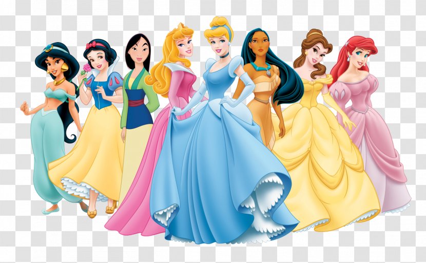 Princess Aurora Rapunzel Belle Snow White Maleficent - Heart - All Disney Cartoon Image Transparent PNG