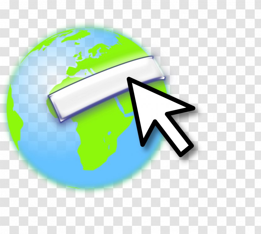 Earth Globe Clip Art - Green - Break Up Transparent PNG
