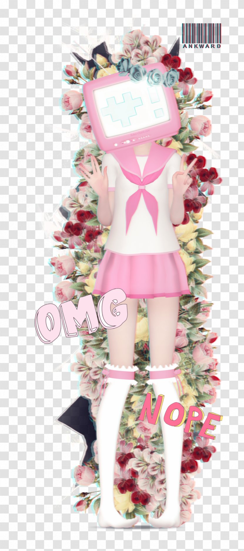 Costume Pink M - Clothing - Aru Akise Transparent PNG