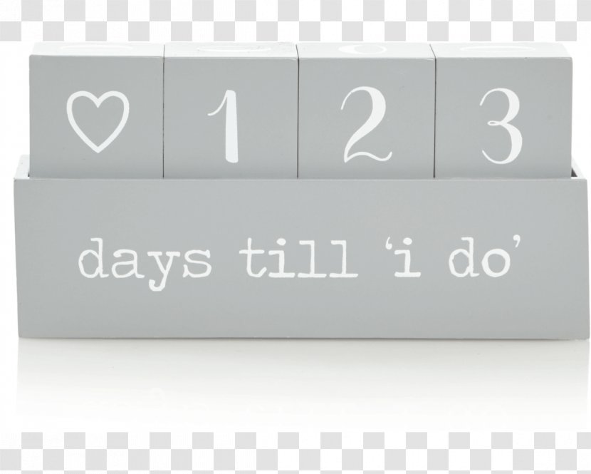 Countdown Calendar Wedding Gift Bride - Xo Group Inc Transparent PNG
