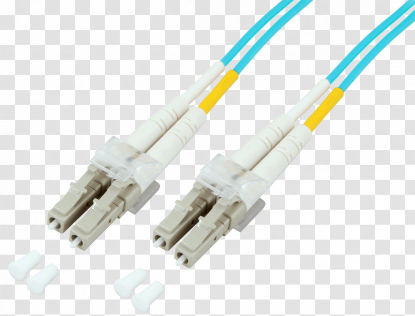 Electrical Connector Optical Fiber Multi-mode Glass - Network Cables - Jumper Cable Transparent PNG