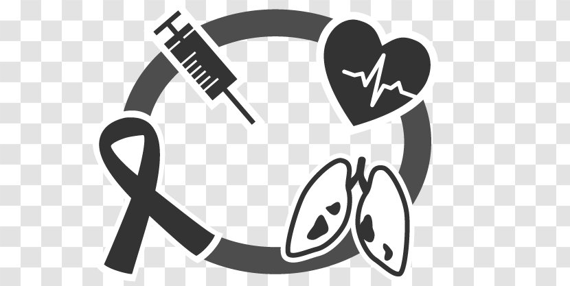 Disease Cancer Chronic Condition Health Clip Art - Black Transparent PNG