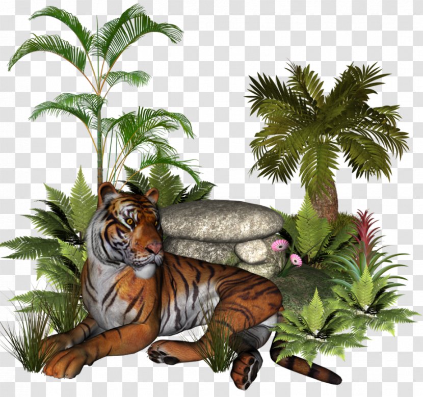 Tiger Plant Tree Clip Art - Shrub Transparent PNG