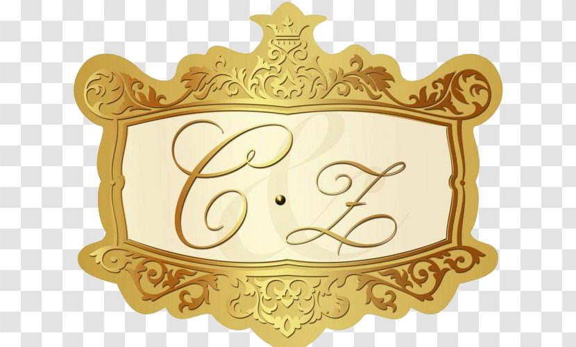 Wedding Logo - Gold - Golden Icons Transparent PNG