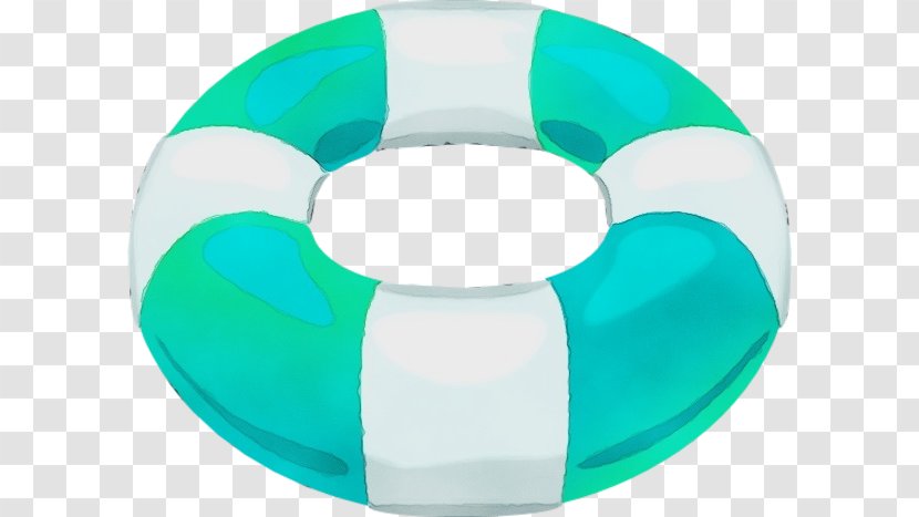 Green Circle - Turquoise - Inflatable Teal Transparent PNG
