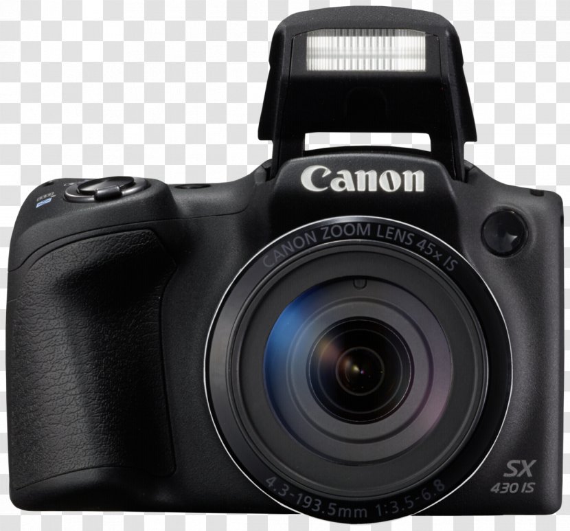 Canon PowerShot SX410 IS Point-and-shoot Camera Megapixel Transparent PNG