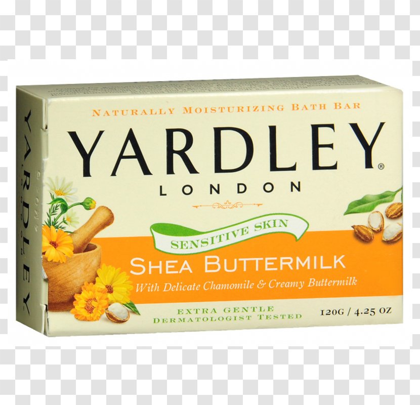 Yardley Of London Buttermilk Soap Shea Butter English Lavender Transparent PNG