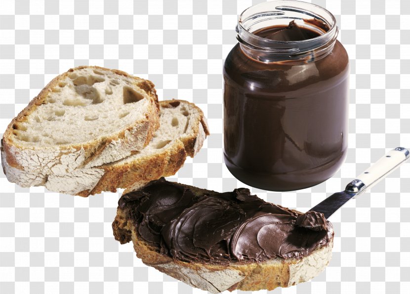 Food Butterbrot Chocolate Syrup - Fruit Preserves - Biscuit Transparent PNG