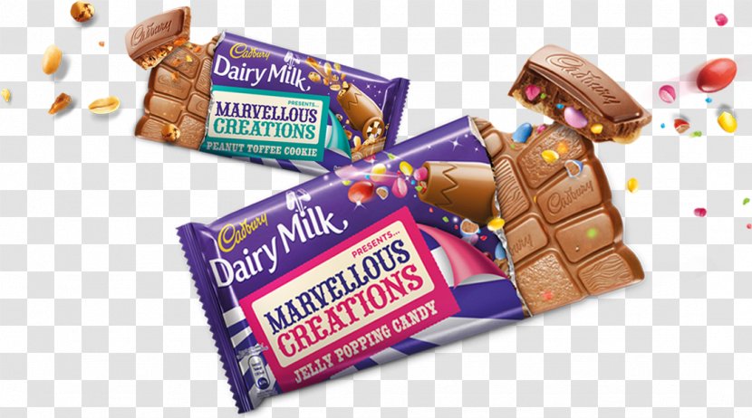 Chocolate Bar Cadbury Candy Fudge - Milk Spalsh Transparent PNG