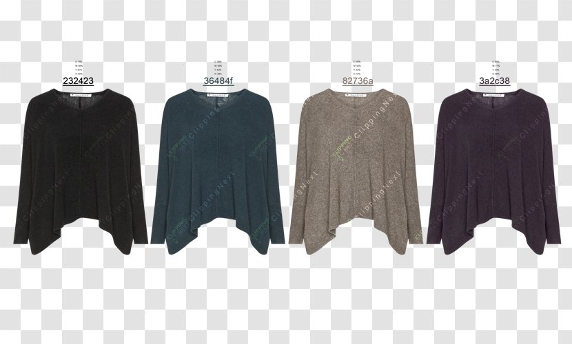 Clothing Color Correction Services Sweater - Changeable Transparent PNG